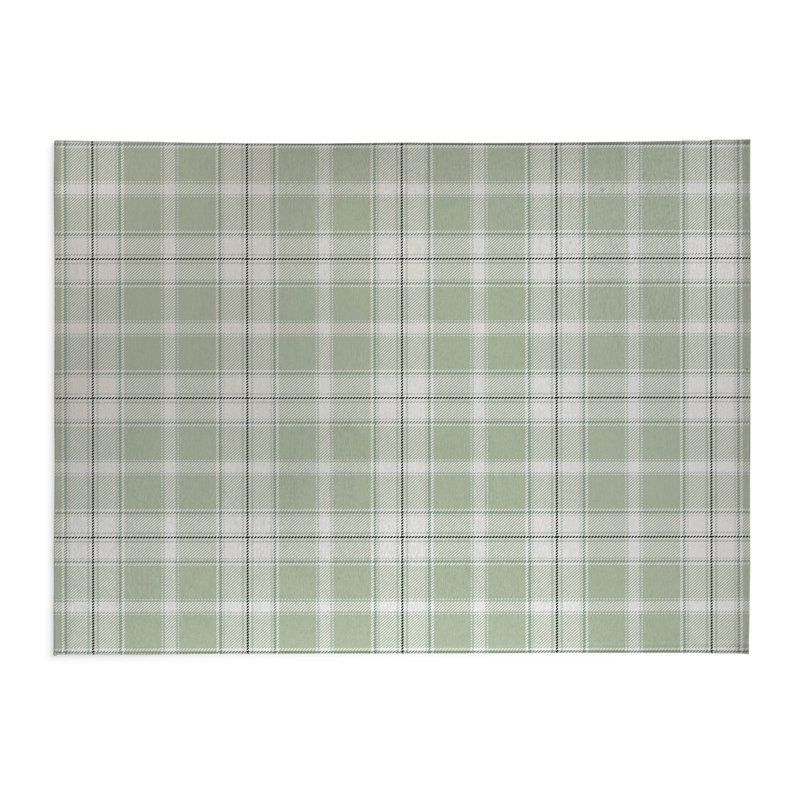 Billy Tartan Non-Slip Outdoor Rug, Rectangle 5' x 7'
