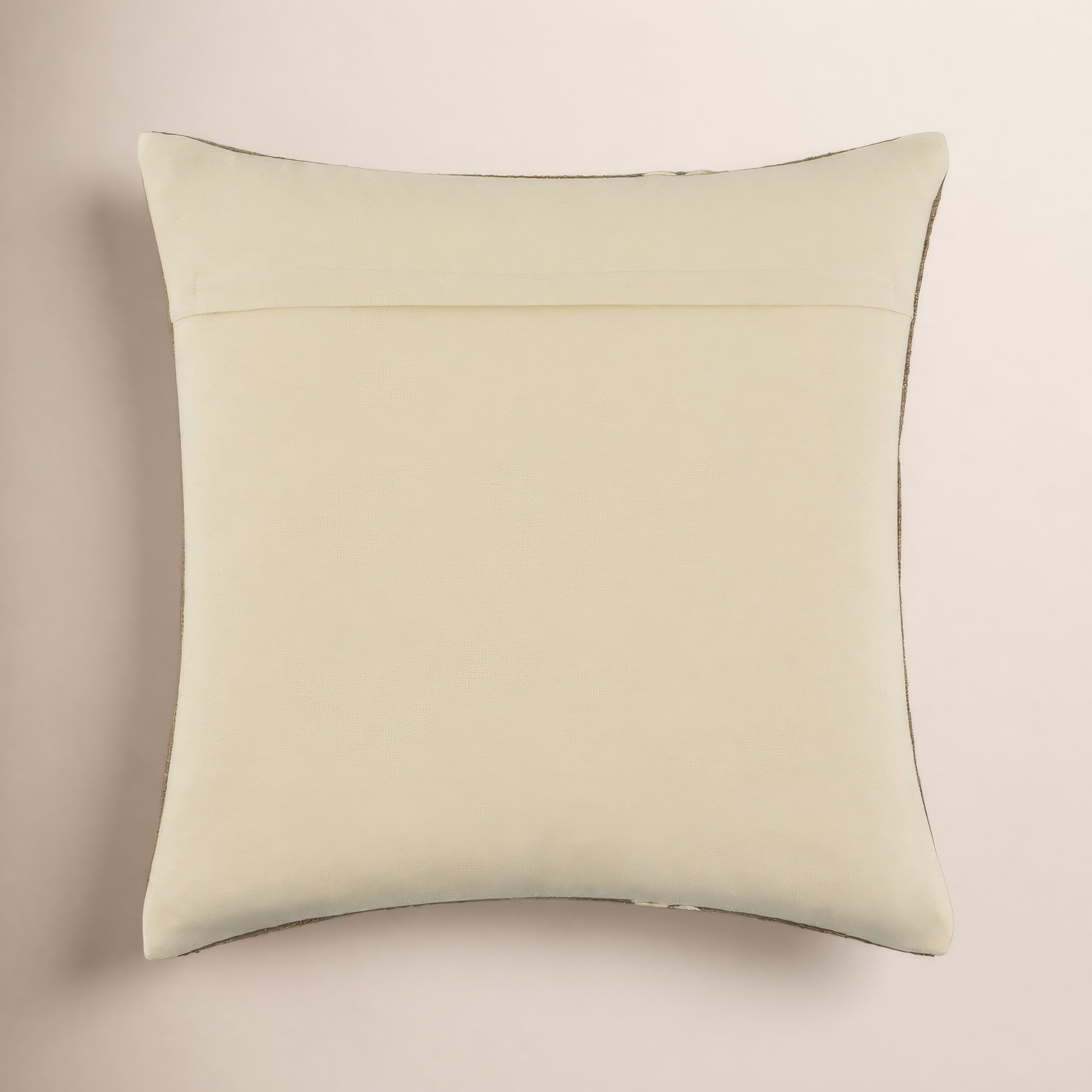 Jundah Accent Pillow, Polyester, Dark Brown, Square 22"