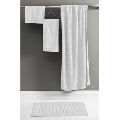 Ensemble de serviettes de bain en coton turc Fralick