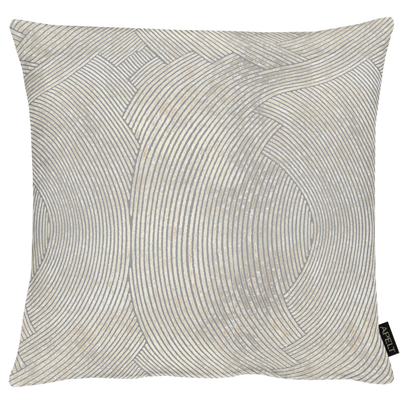 Loft Style Square Cushion, Grey/Brown/Blue, 49cm x 49cm