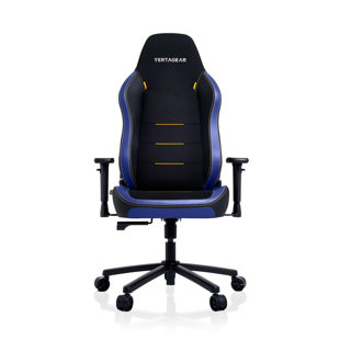 Vertagear Adjustable Reclining Ergonomic Faux Leather Swiveling PC & Racing Game Chair