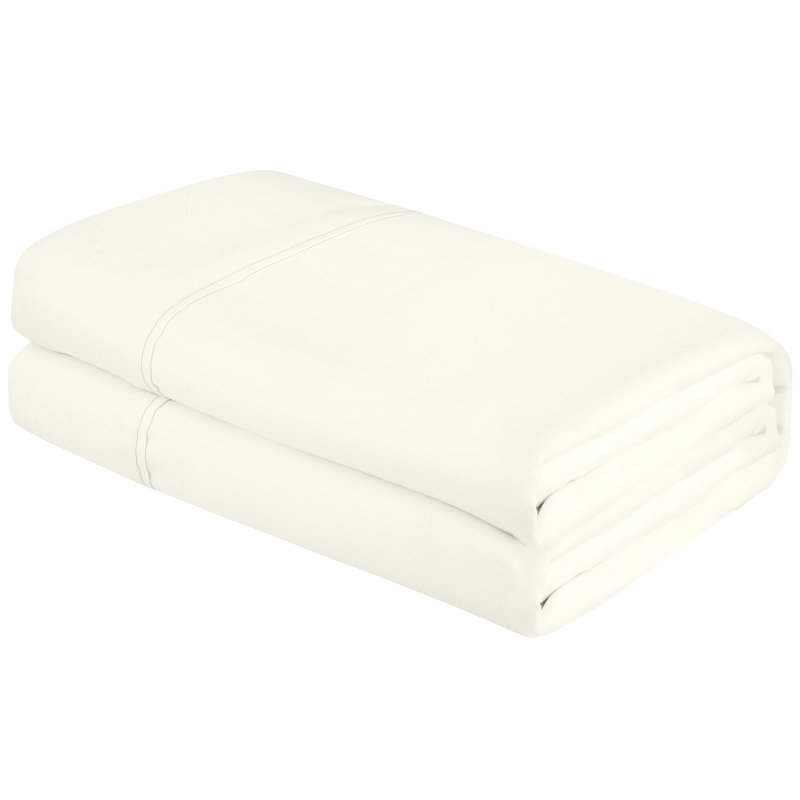Taille du linge de lit Royale seulement | Microfibre brossée | Ultra doux et respirant | Infroissable et résistant aux taches | Qualité hôtelière vendue séparément | Drap supérieur pour lit