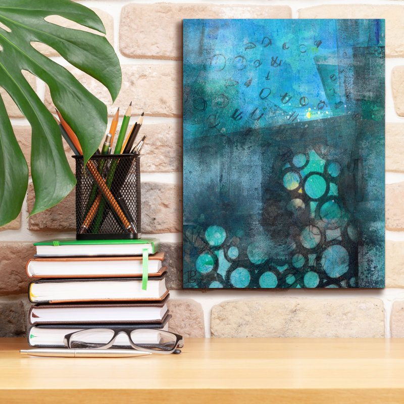  «Lucid Escape 1» par Laura Gibson, art mural sur toile, 12 po x 16 po