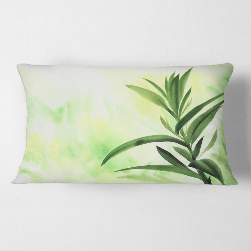 Floral Throw Pillow