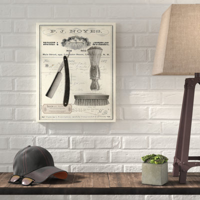" Apothecary Barber IV " by Tre Sorelle Studios