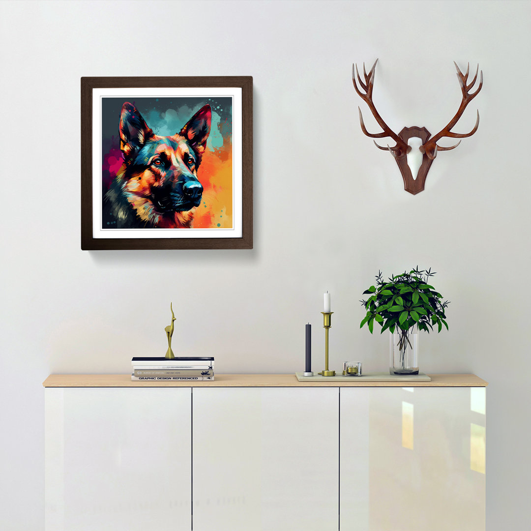 Single Picture Frame Print on Wood