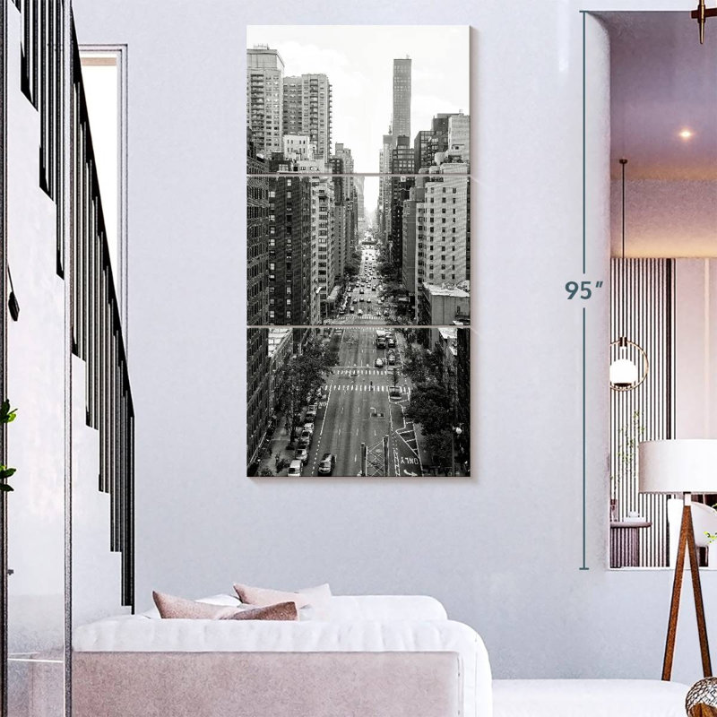 Manhattan Viewpoint, 80" H x 39" W