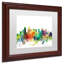 « charlotte nc horizon sp », impression sur toile encadrée-19531151-19531153-70585130