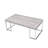 Coffee Table with Metal Sled Base