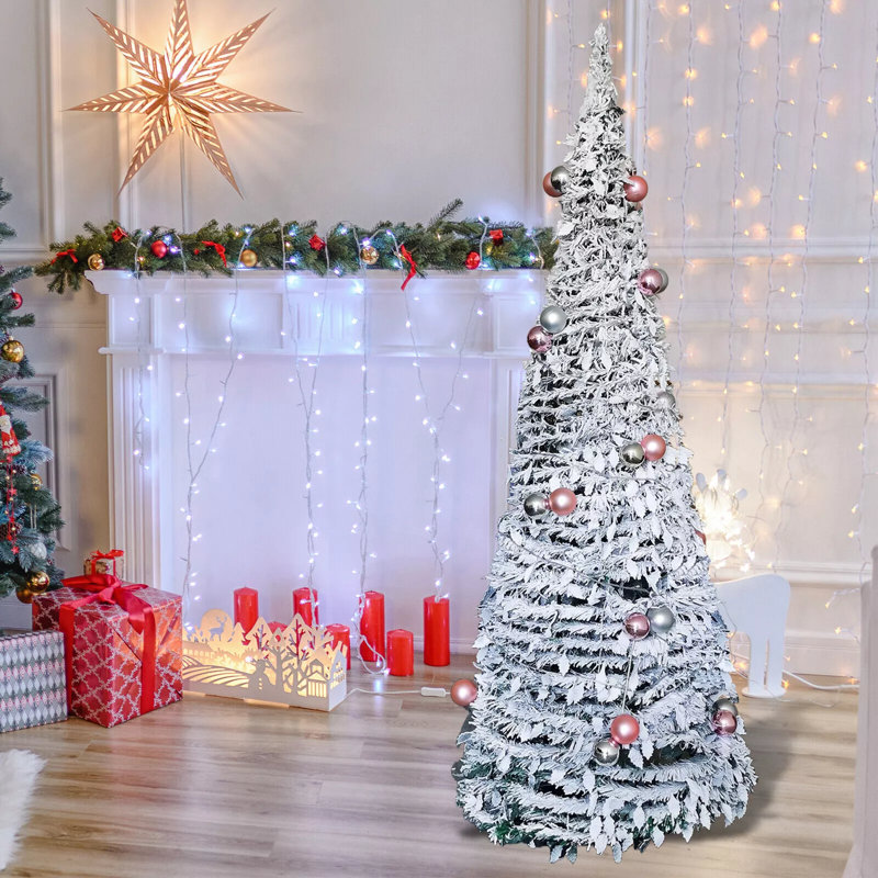 Arbre de Noël de 6 pi avec lumières de Noël