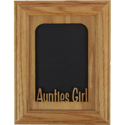 Oak Solid Wood Picture Frame with Mat