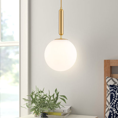Luminaire suspendu sphère 1 lumière 1 lumière