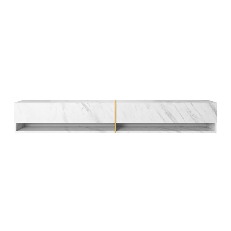 Ameetha TV Stand for TVs up to 75", White