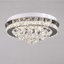 Hunter Glass LED Flush Mount