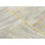One-of-a-Kind Hand-Knotted 1960s 3'6" x 4'4" Wool Area Rug in Gray/Yellow