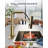FURUISI Pull Down Kitchen Faucet, Stainless Steel Kitchen Sink Faucet 3 in 1 Function, Waterfall Modern Faucet for Kitchen Sink, Bar, Laundry, Rv-99219038
