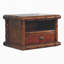 Table de chevet murale en bambou
