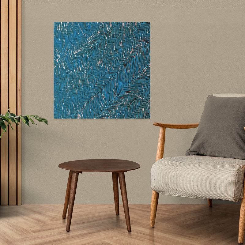 Contemporary Art Abstract Bold Modern Art, 24" H x 24" W