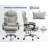 Big And Tall Executive Office Ergonomic Chair With Footrest And Lumbar Support-1417065930