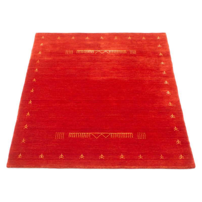 Kashkuli Gabbeh Red Rug 3'11" x 5'9"