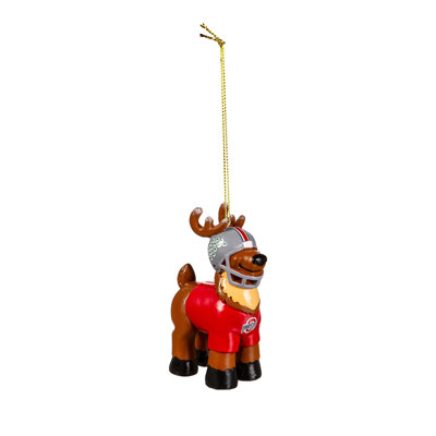 Reindeer Player Ornament, Ohio State University