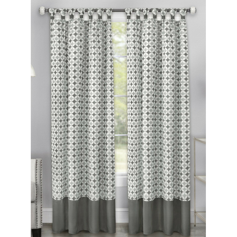 Lorcan Room Darkening Curtain Pair, 52" W x 63" L, Gray