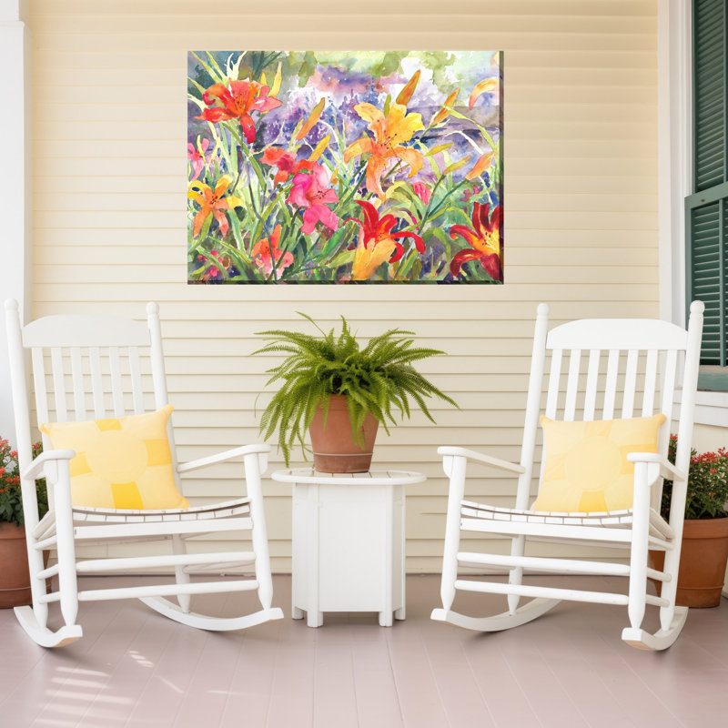 Art sur toile en plein jour