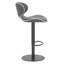 Hephaestus Swivel Upholstered Adjustable Height Counter Stool with Metal Frame-152155083