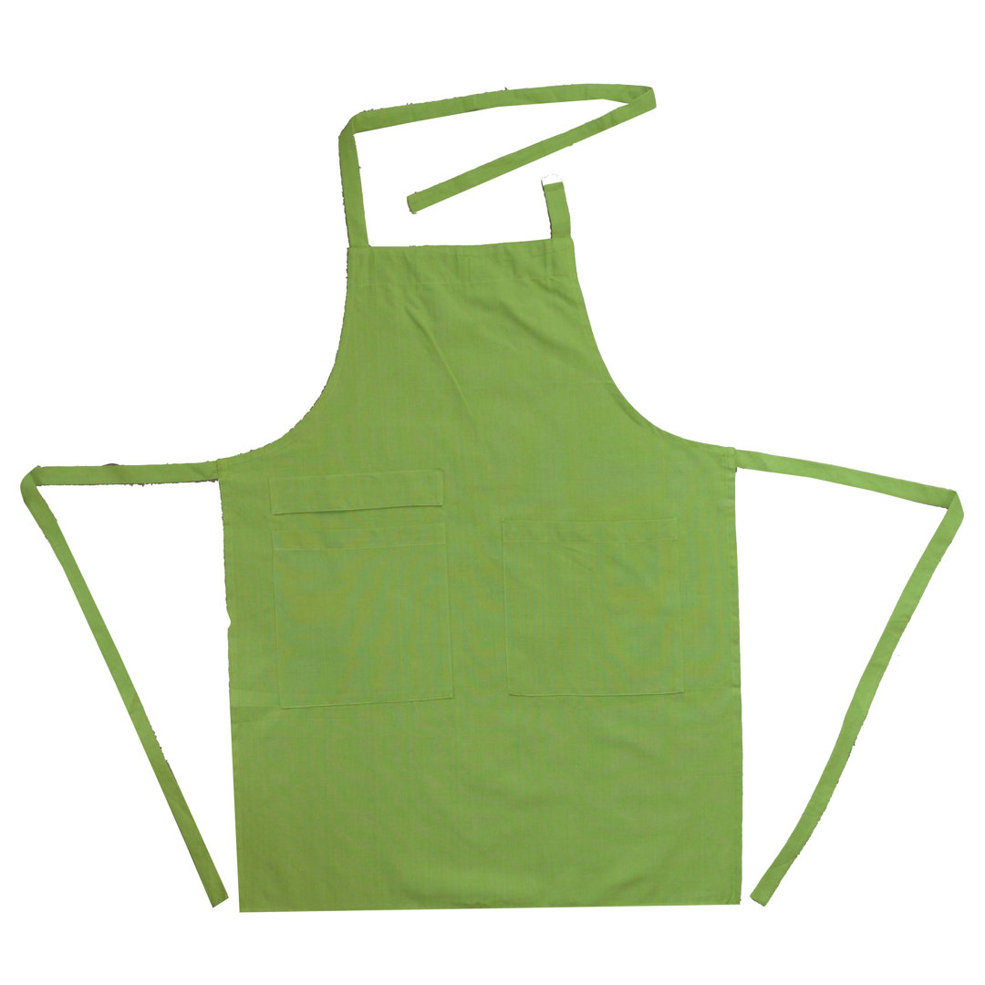 Solid Color Cotton Bib Apron Prep & Savour 