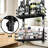 Over The Door Shower Caddy, Adjustable 3-Tier Black Bathroom Hanging Organizer Shelf With 4 Hooks, Rustproof Shower Basket With Soap Holder And Suction Cup-1621625998-1621625996