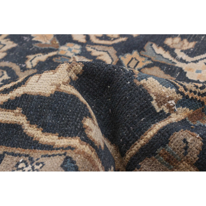 Tapis unique en laine 5 pi x 10 pi 6 po années 1990 Germanton