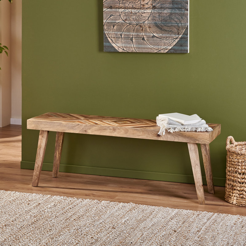 Banc de salle à manger en bois, Naturel