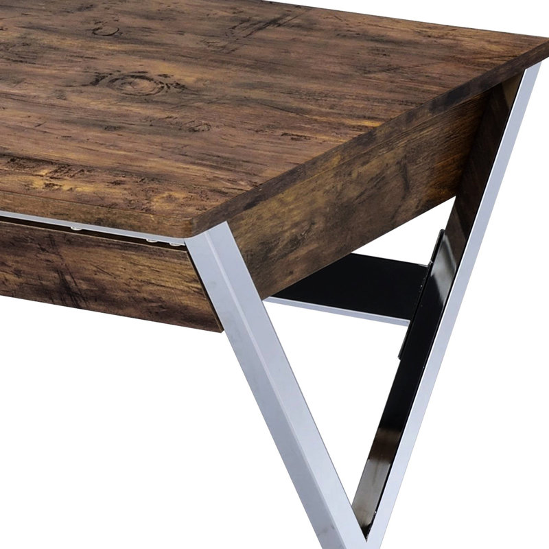 Weathered Oak And Desk For A Productive Office Environment Functional Elegant Interior
