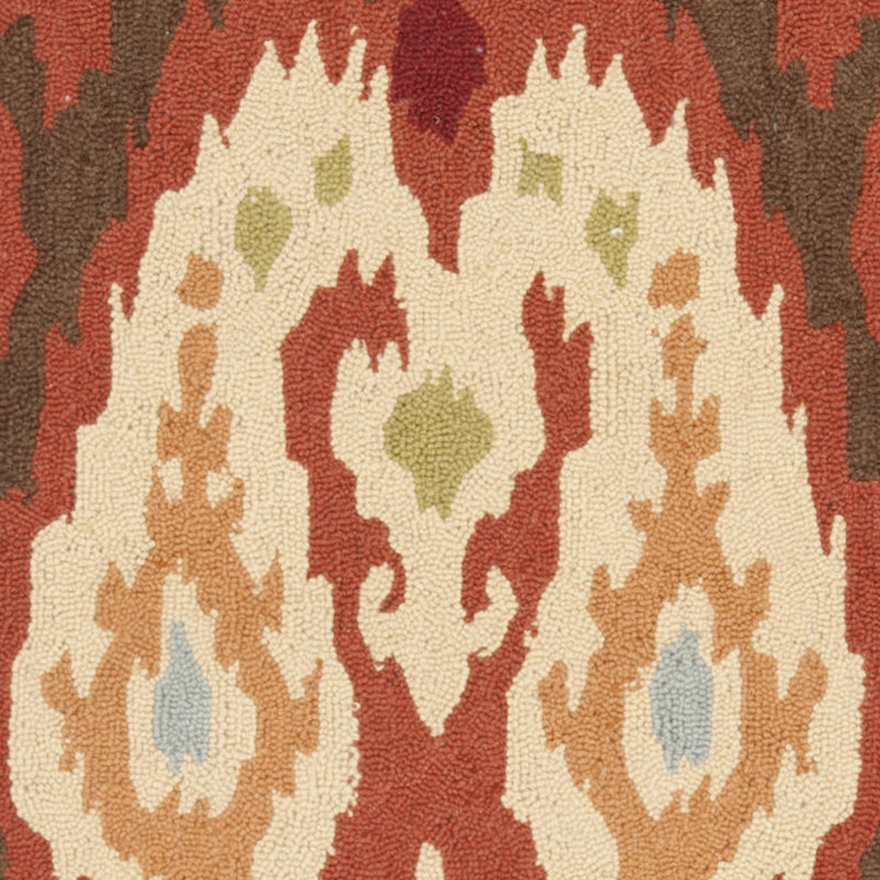Chelsea Hand Hooked Wool Pile Oriental Rug, Runner 2'6" x 10'