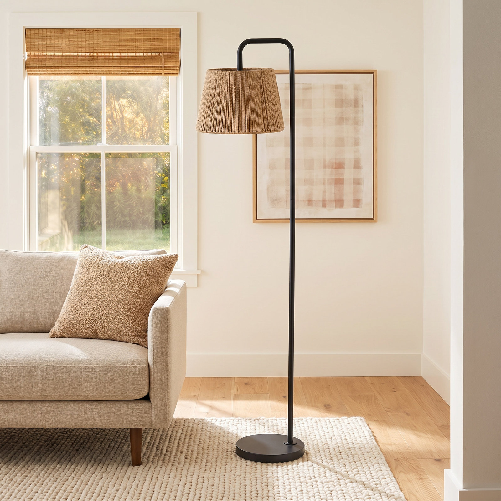 Calissa 59'' Floor Lamp, Black
