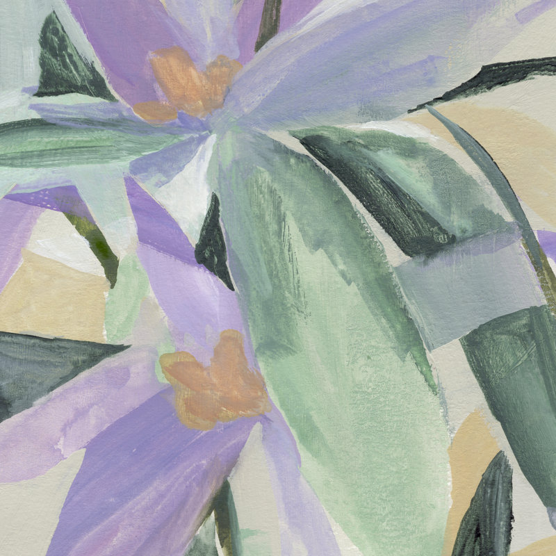 Pistil's Song I by Annie Warren - Wrapped Canvas Painting, 30cm H x 30cm W x 3.8cm D