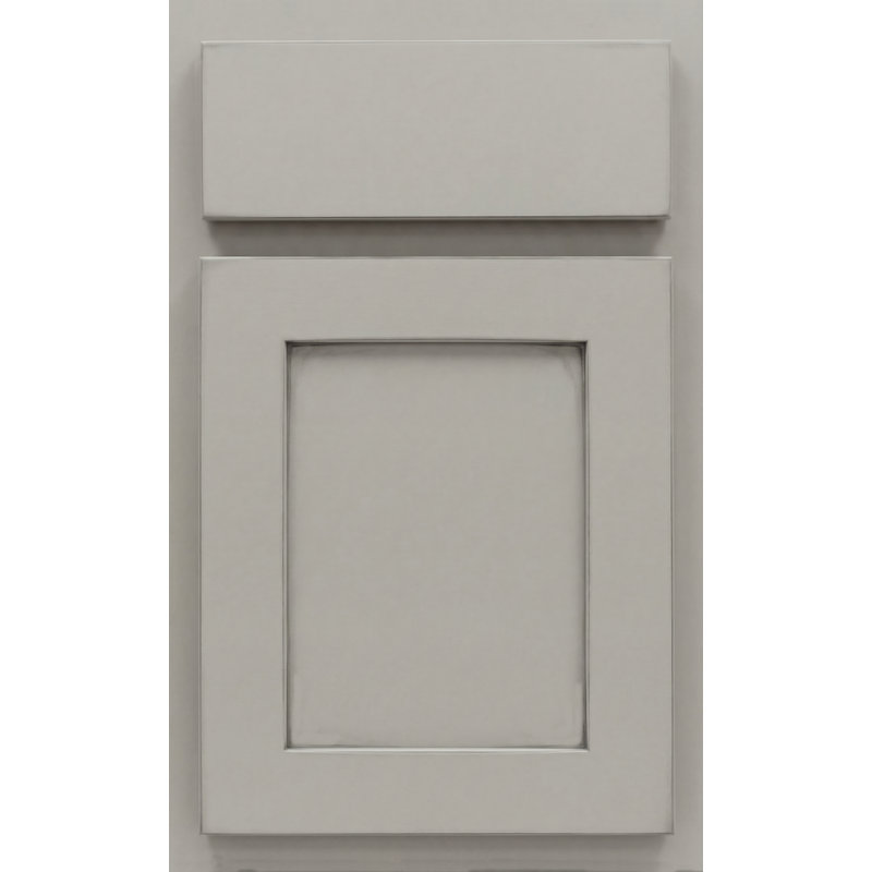 Dwelling Foundations Claredon Door Sample, Evening Shadow w/Nickel Glaze, Maple