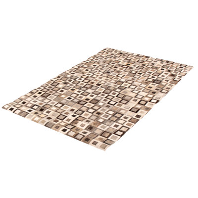 Arusyak Cowhide Patchwork Indoor Rug