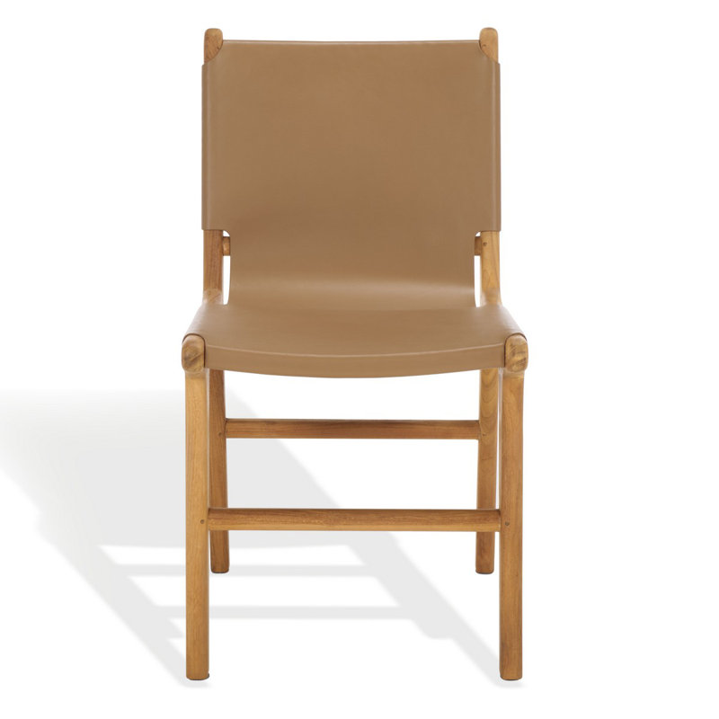 Cassaphina Leather Dining Chair, Brown