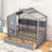 Wood Daybed with 2 Drawers and Shelves-1347264676-1347264677