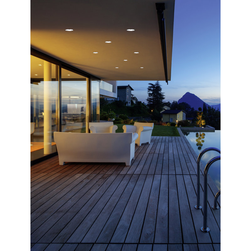 Axilen 72cm LED Recessed Lighting Kit, Chrome