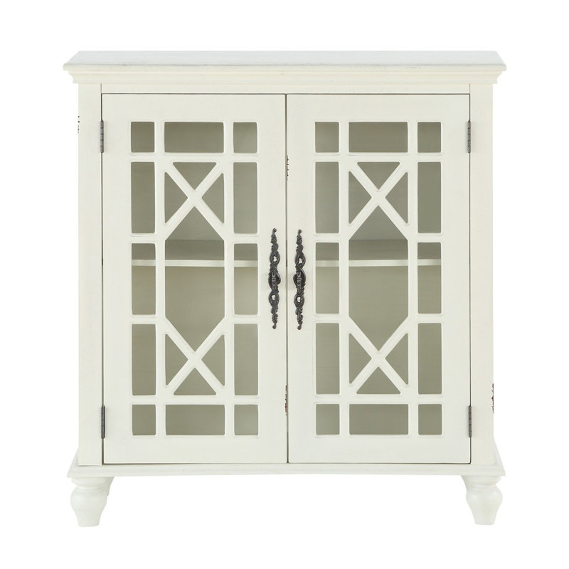 Armoire décorative 1Pc, Blanc antique