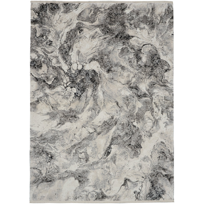 Abstract Indoor Rug, Rectangle 5'3" x 7'3"