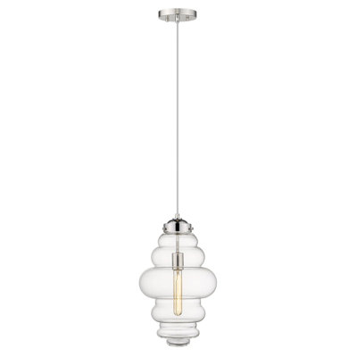 Luminaire suspendu géométrique 1 lumières simple Cabott