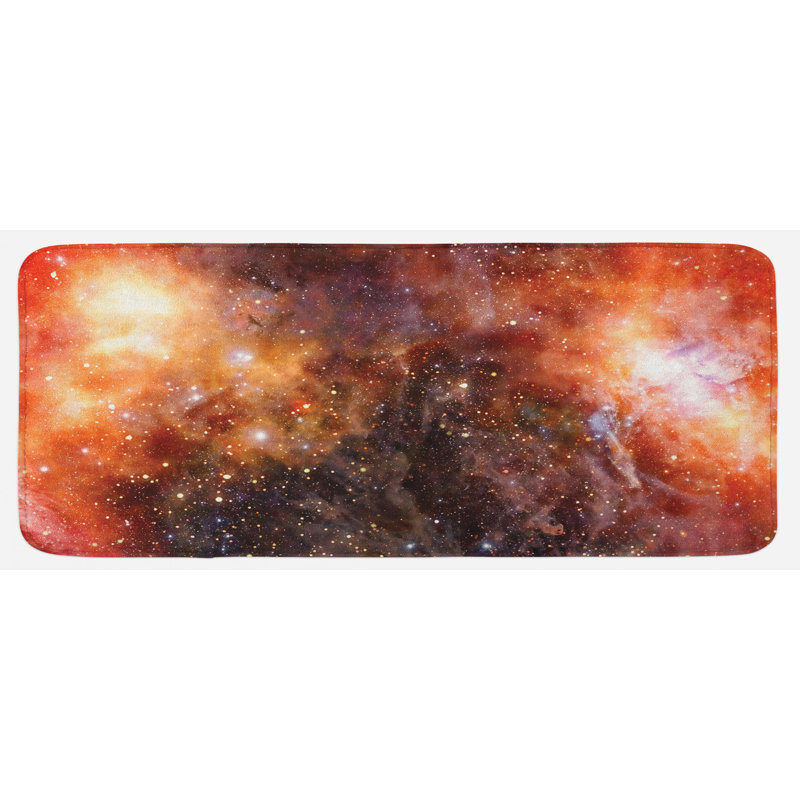 Rustic Polyester Kitchen Mat
