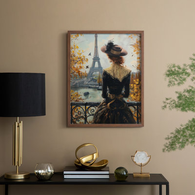 Reproduction encadrée WOMEN Series DCVII - bois massif