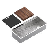 Culinario 40" Stainless Steel Chef/Workstation Sink with Accessories