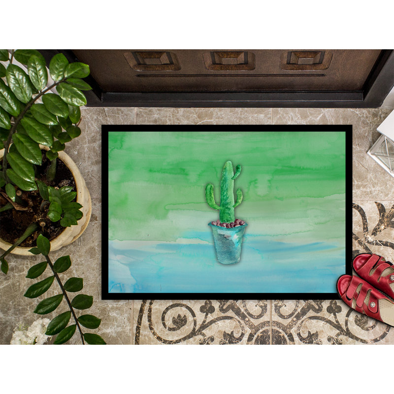Tapis de porte pour l’extérieur antidérapant, Rectangulaire : 18 po x 27 po