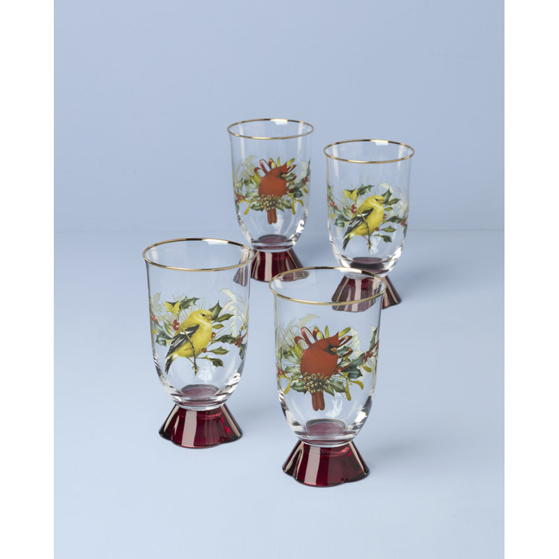Lenox Winter Greetings Tall Tumblers, Set Of 4