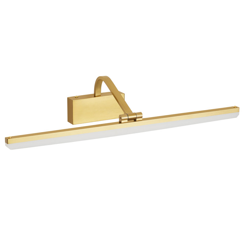 Iron LED Flush Mounted Sconce, Gold